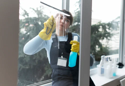 Nettoyage de vitres intérieures et extérieures à Mornac